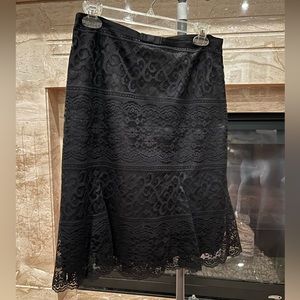 Black INC lace skirt